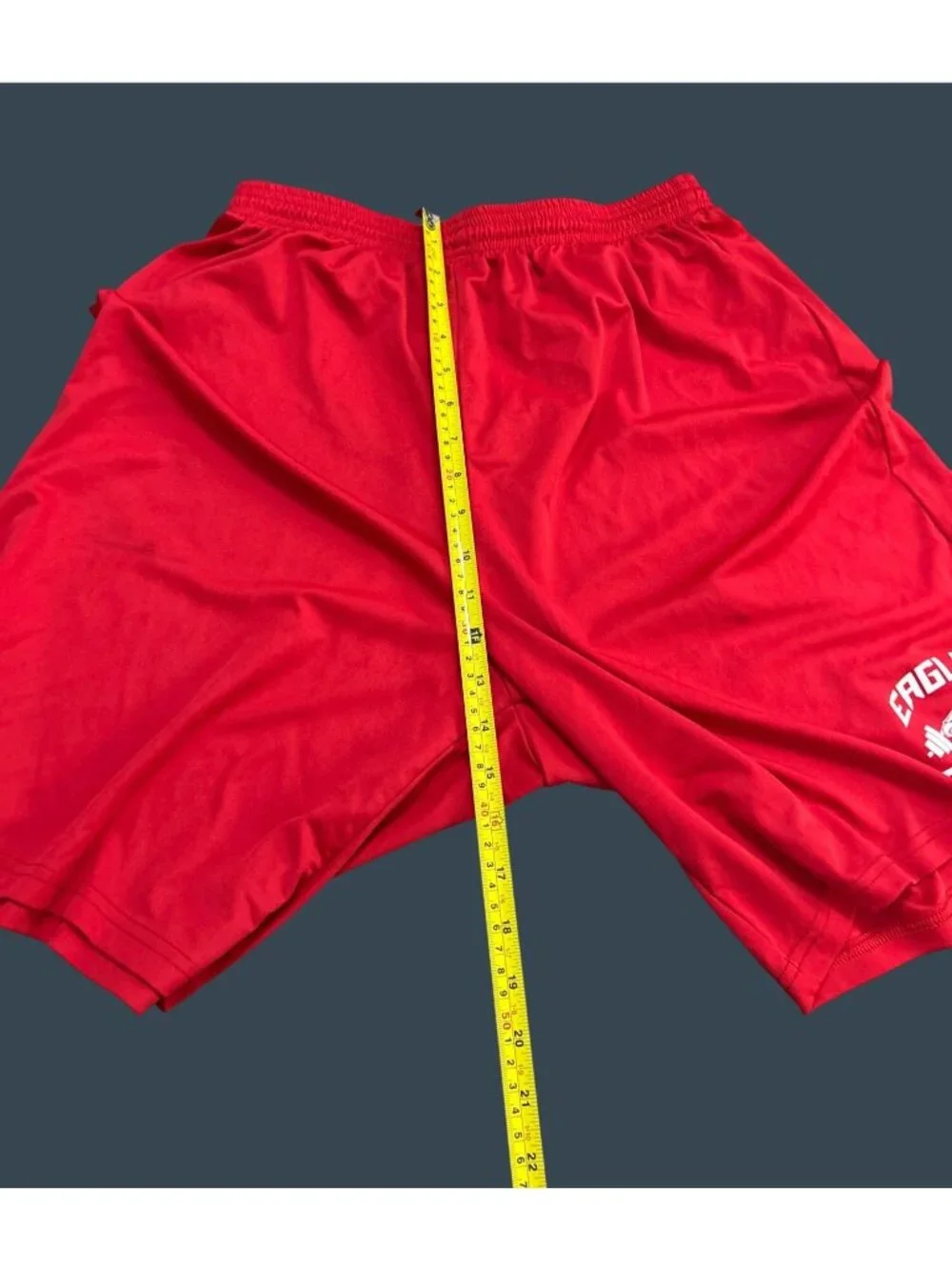 A4 Mens Red Eagles Football Athletic Shorts XL